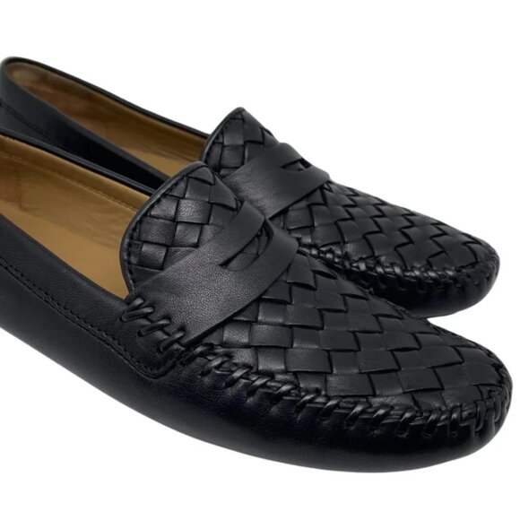 Robert Zur Women's Petra Black Woven Leather - Picture 4 of 5